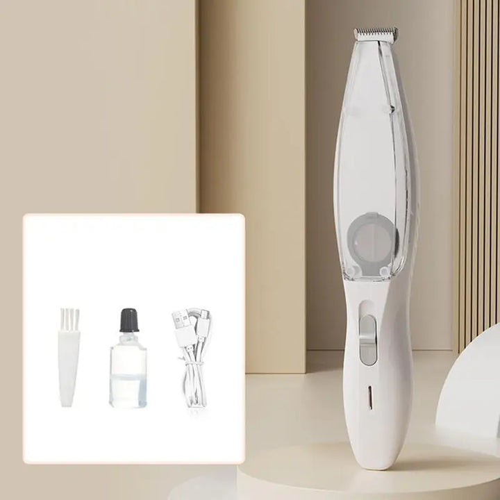 Vacuum Dog Clipper – Clean Cut, No Hair on the Floor
