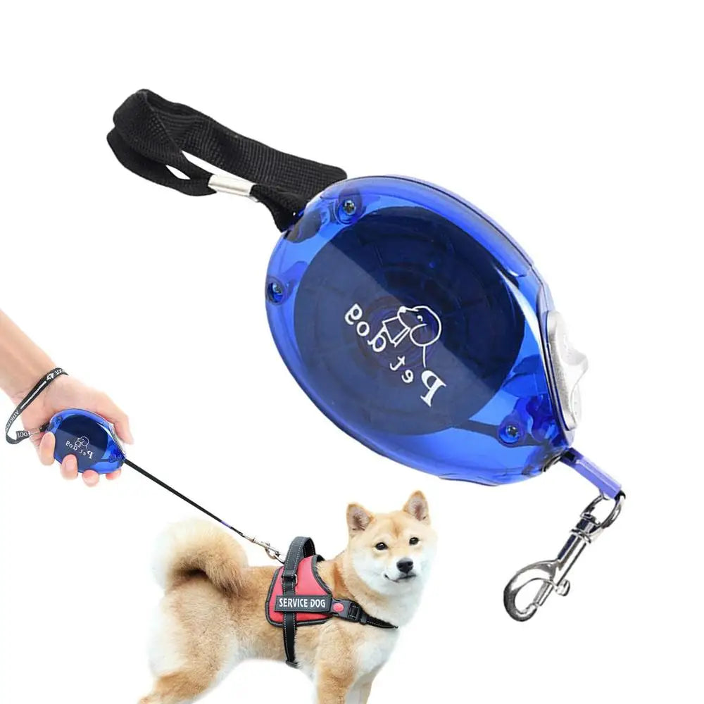 Retractable dog leash: gentle freedom at your fingertips